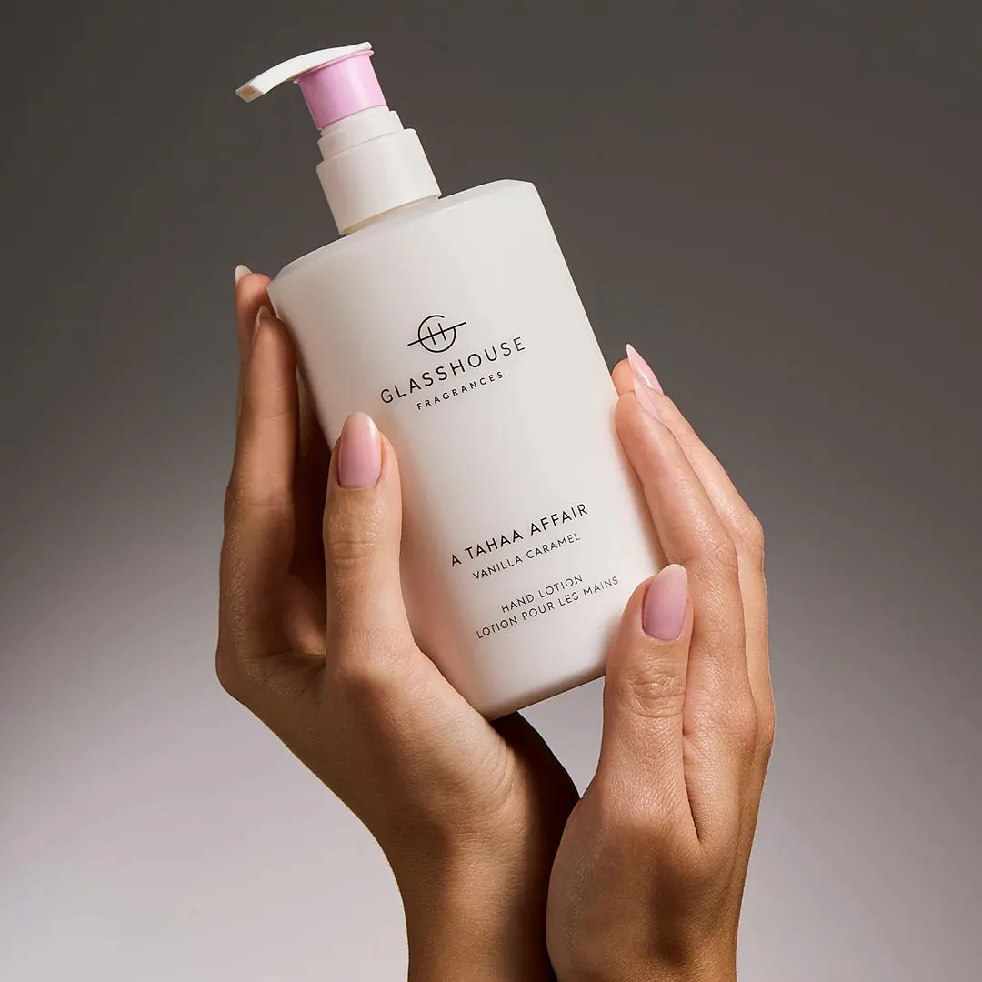 Glasshouse Fragrances A TAHAA AFFAIR Hand Lotion 450ml, view 2