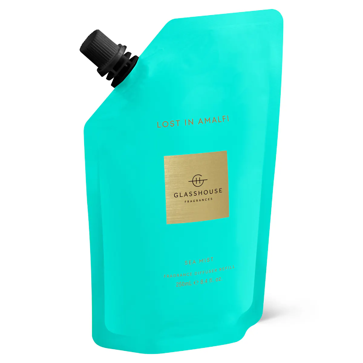 Glasshouse Fragrances Diffuser Refill Pouch 250ml - LOST IN AMALFI, view 3