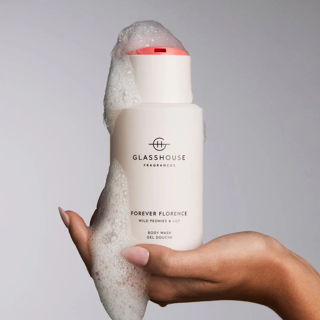 Glasshouse Fragrances FOREVER FLORENCE Body Wash 300ml, view 2