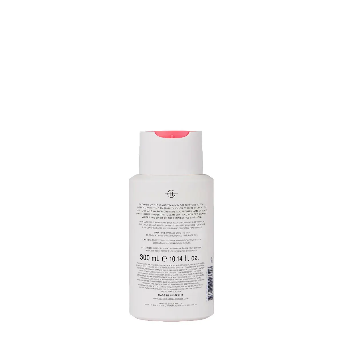 Glasshouse Fragrances FOREVER FLORENCE Body Wash 300ml, view 4