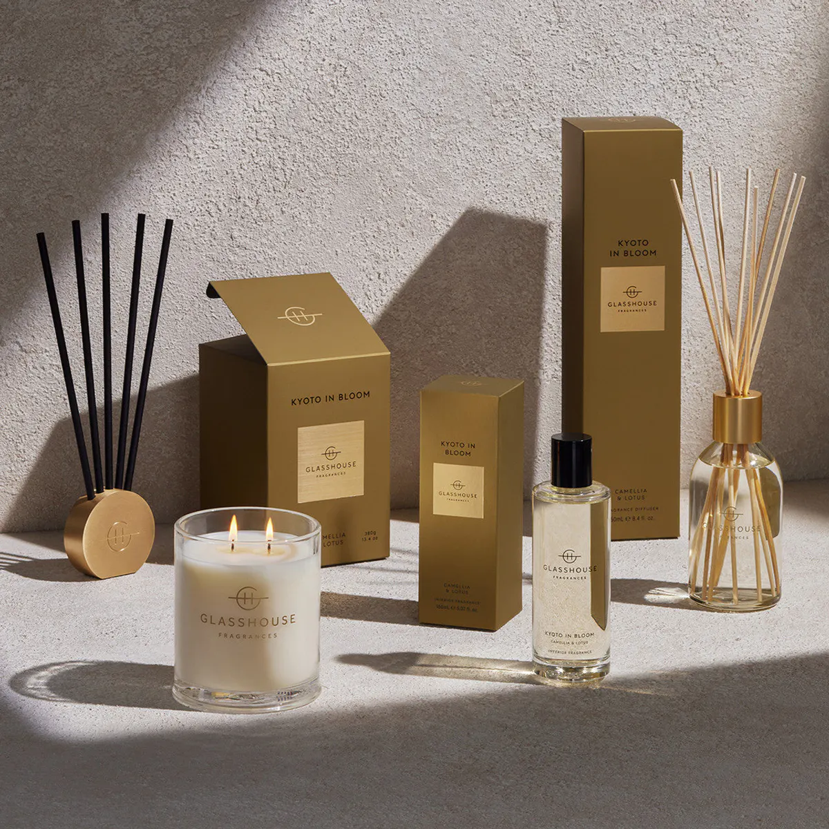 Glasshouse Fragrances Interior Fragrance 150ml - KYOTO IN BLOOM, view 5