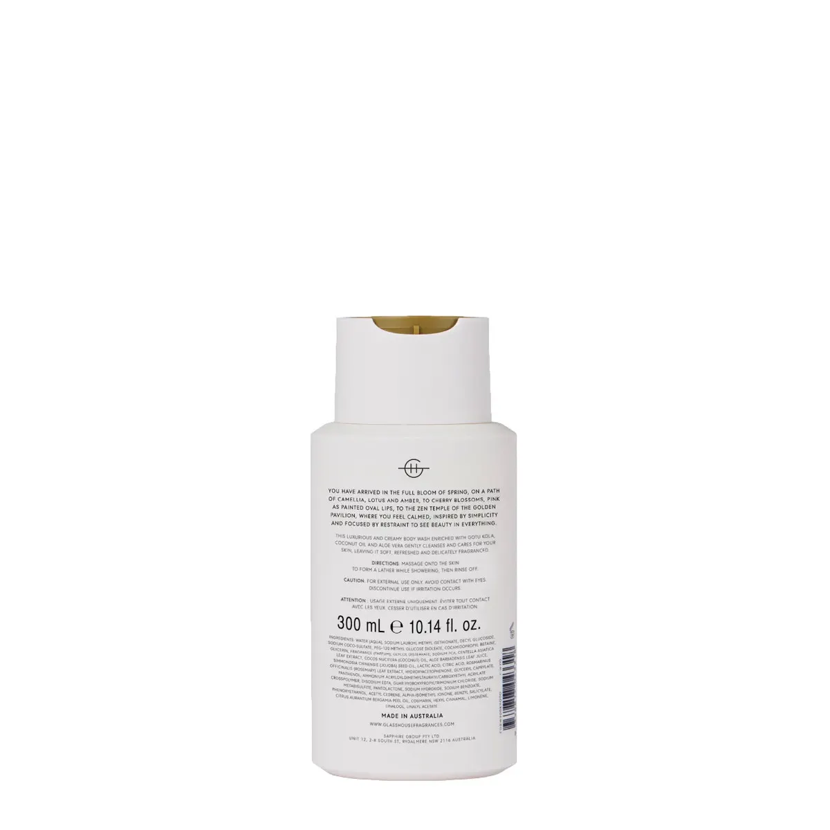 Glasshouse Fragrances KYOTO IN BLOOM Body Wash 300ml, view 4