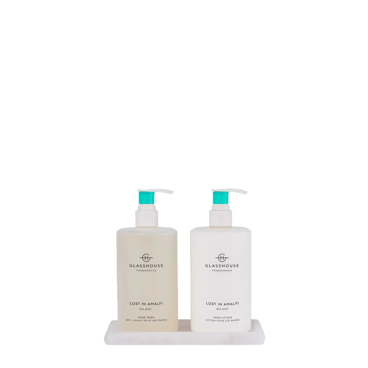 Glasshouse Fragrances LOST IN AMALFI Hand Wash, Hand Lotion & Tray 450ml, view 2