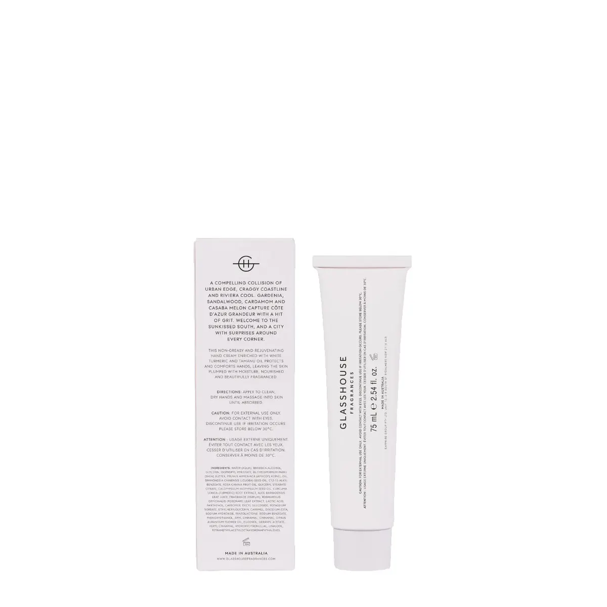 Glasshouse Fragrances MARSEILLE MEMOIR Hand Cream 75ml, view 3