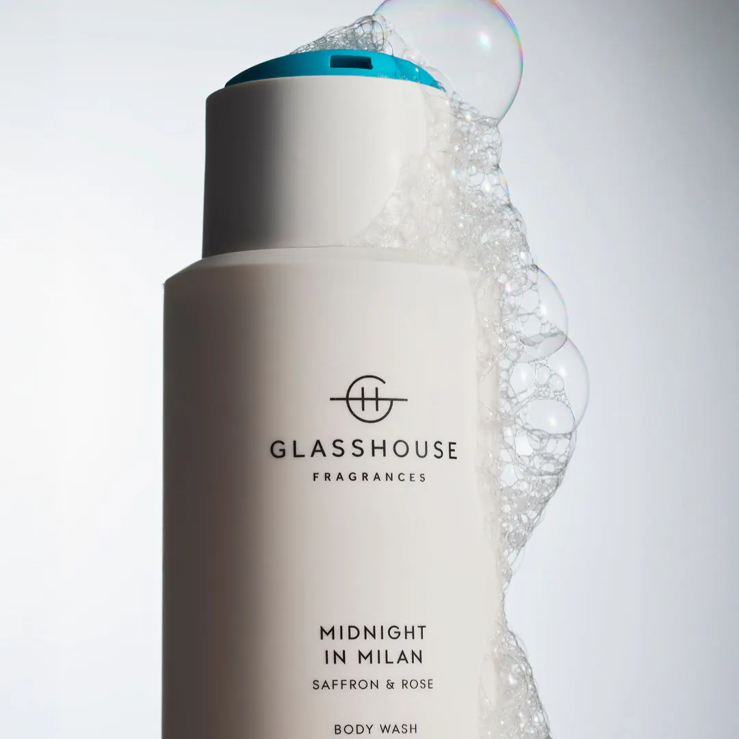Glasshouse Fragrances MIDNIGHT IN MILAN Body Wash 300ml, view 2