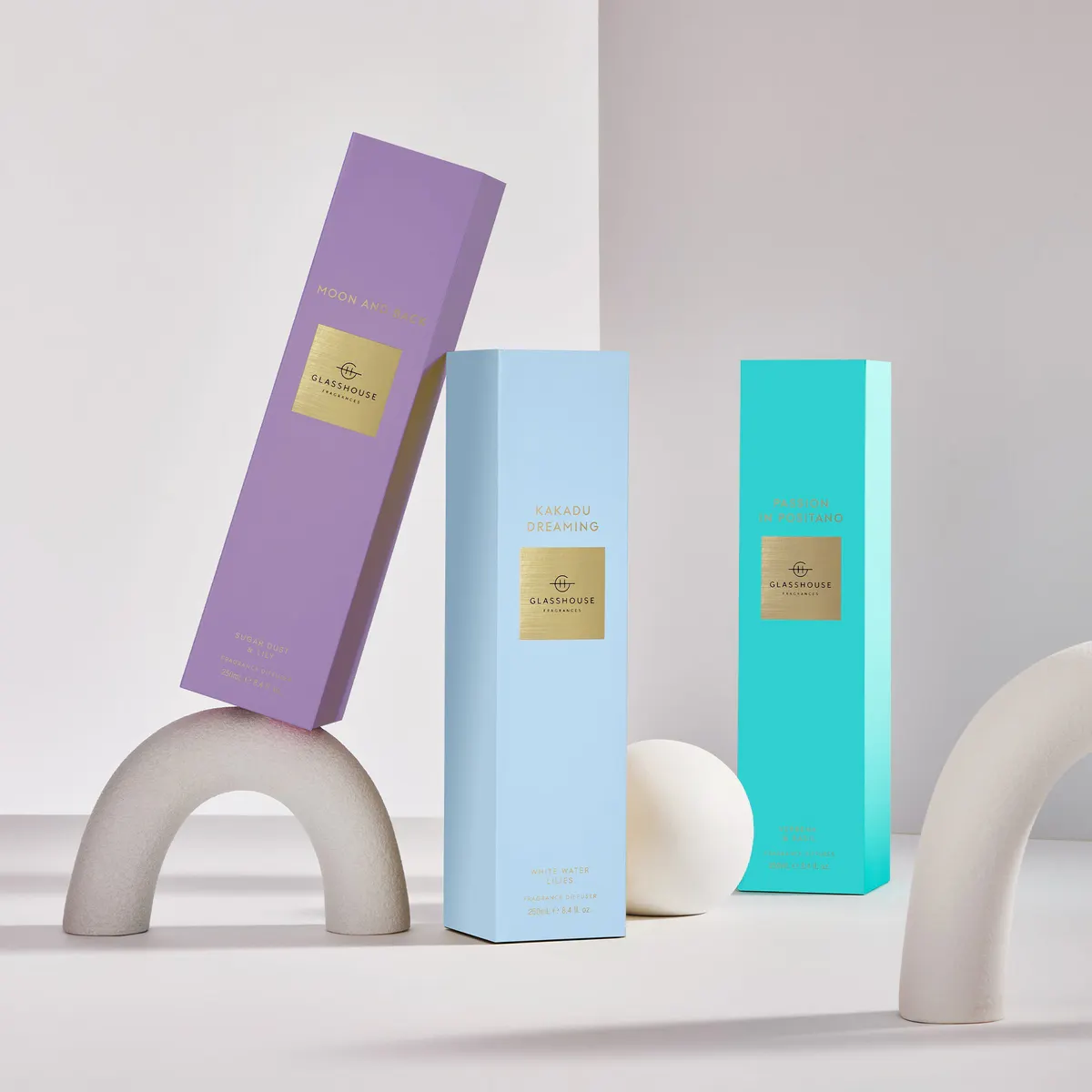 Glasshouse Fragrances MOON AND BACK Diffuser 250ml, view 2