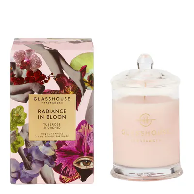 Glasshouse Fragrances RADIANCE IN BLOOM Candle 60ml