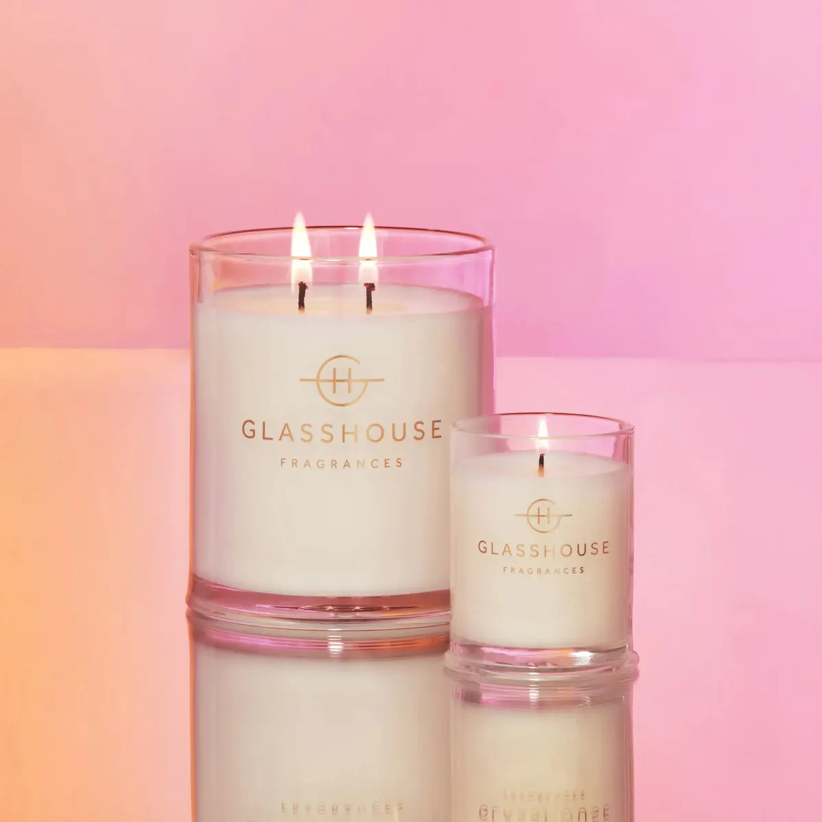 Glasshouse Fragrances SUNSETS IN CAPRI Candle 60g, view 2