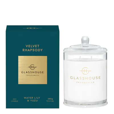 Glasshouse Fragrances VELVET RHAPSODY Candle 380g