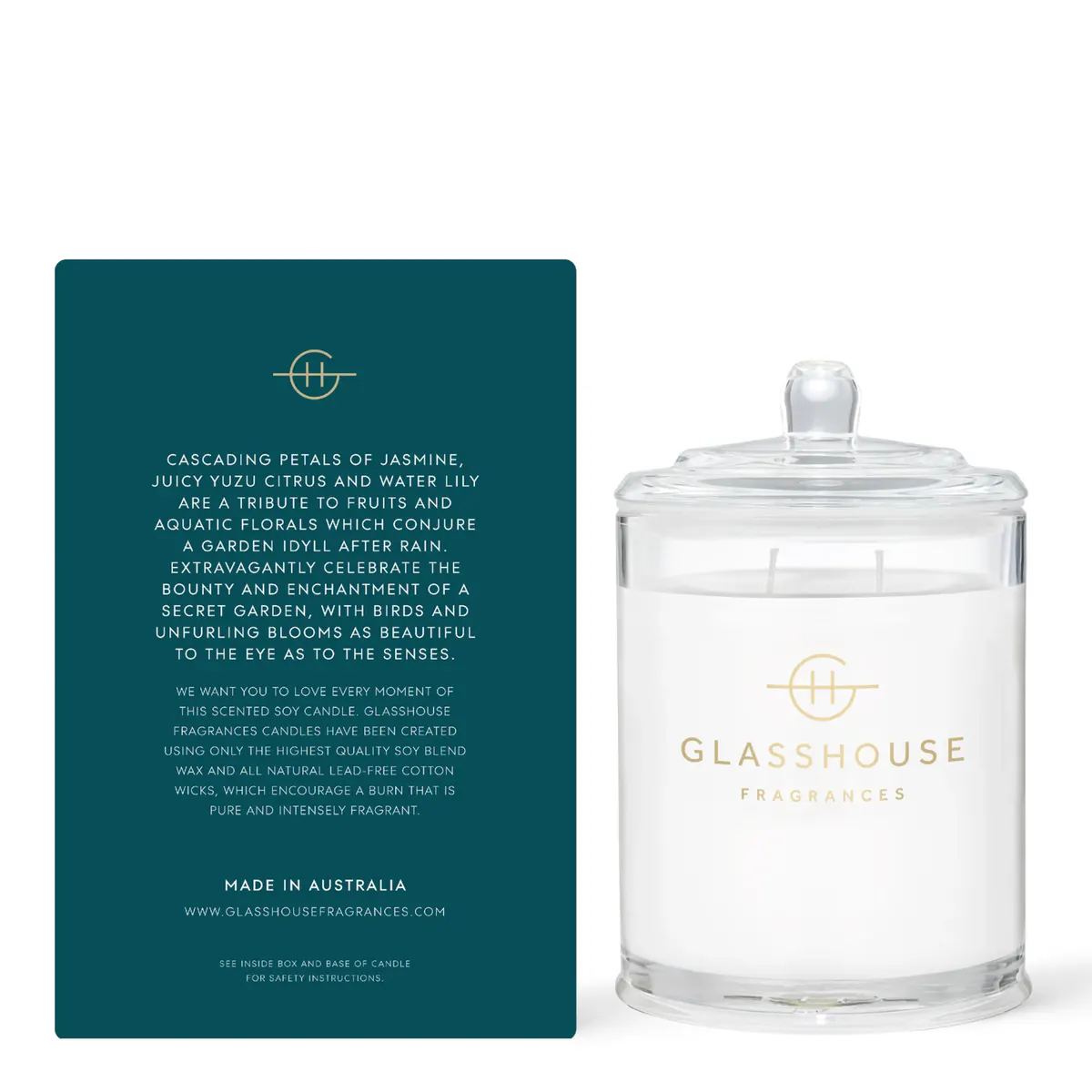 Glasshouse Fragrances VELVET RHAPSODY Candle 380g, view 3