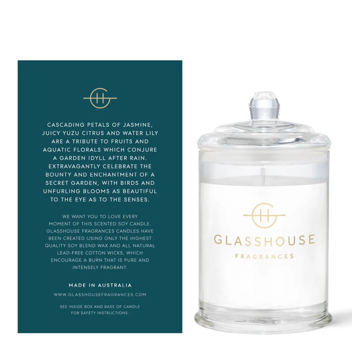 Glasshouse Fragrances VELVET RHAPSODY Candle 60g, view 3