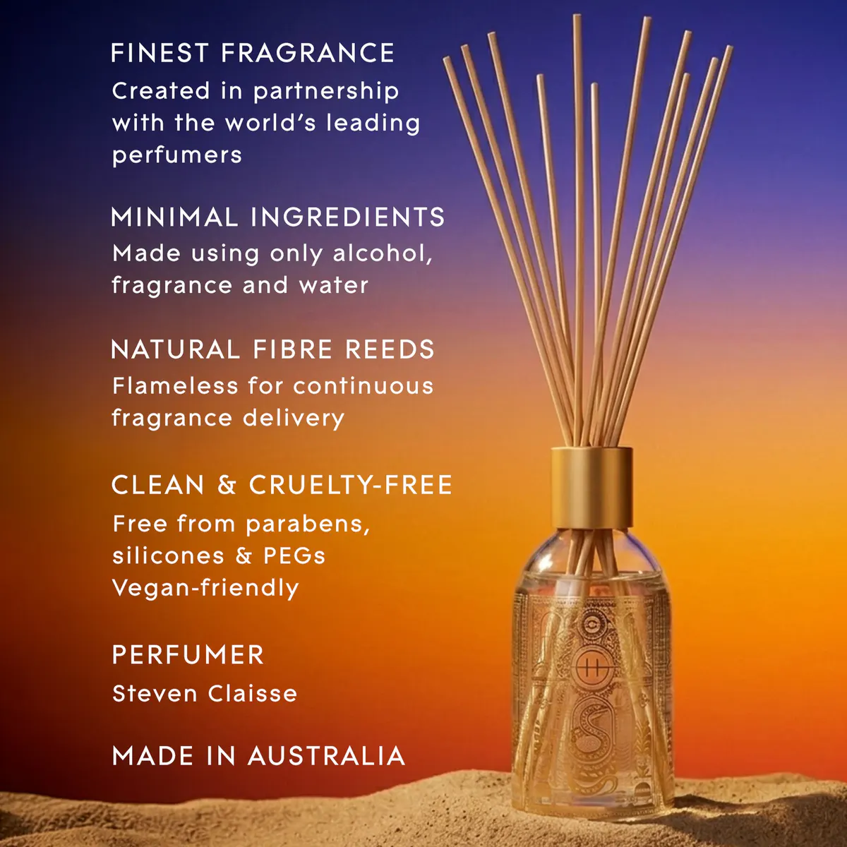 Glasshouse Fragrances WINTER Dusk At The Casbah Diffuser 250ml, view 2