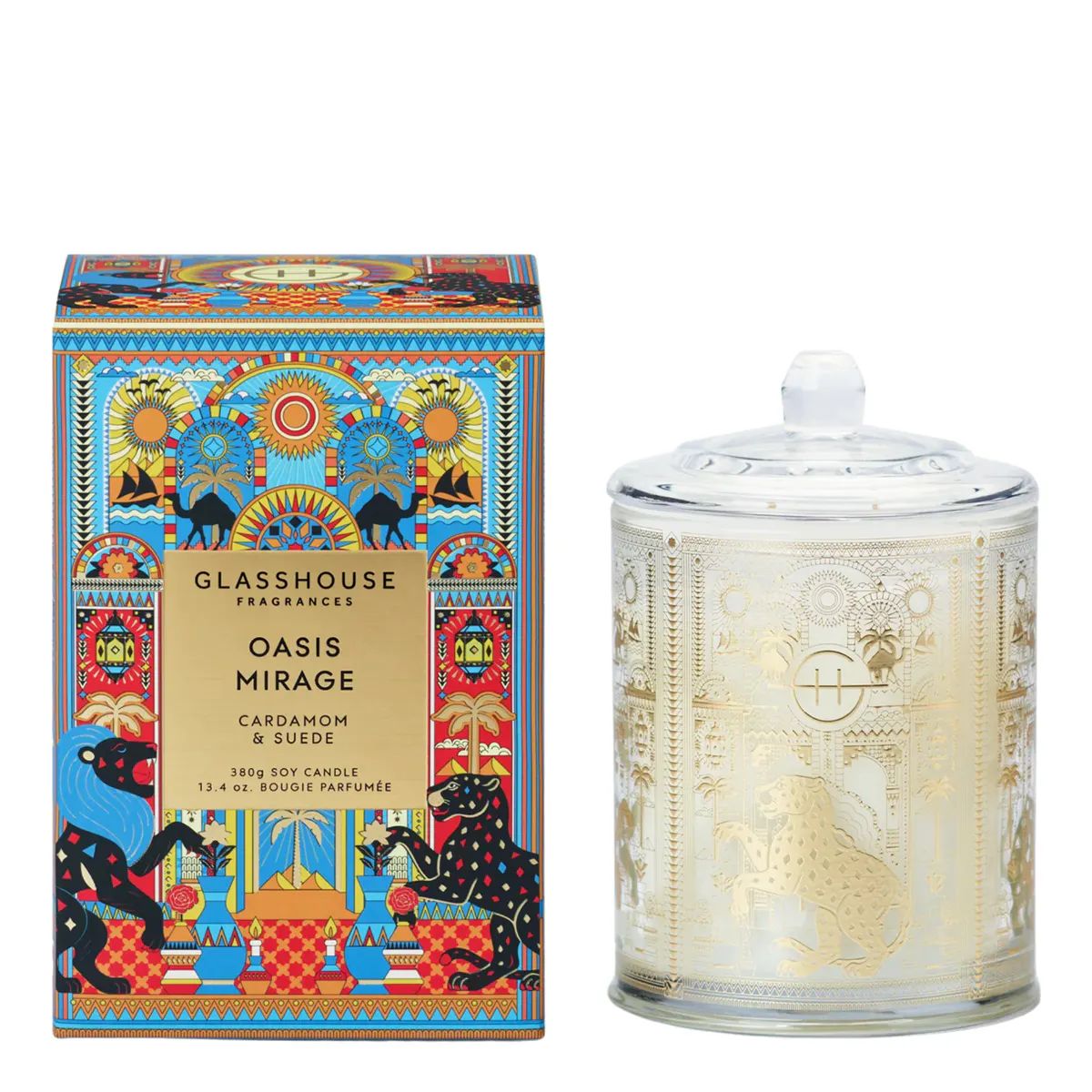 Glasshouse Fragrances WINTER Oasis Mirage Candle 380g