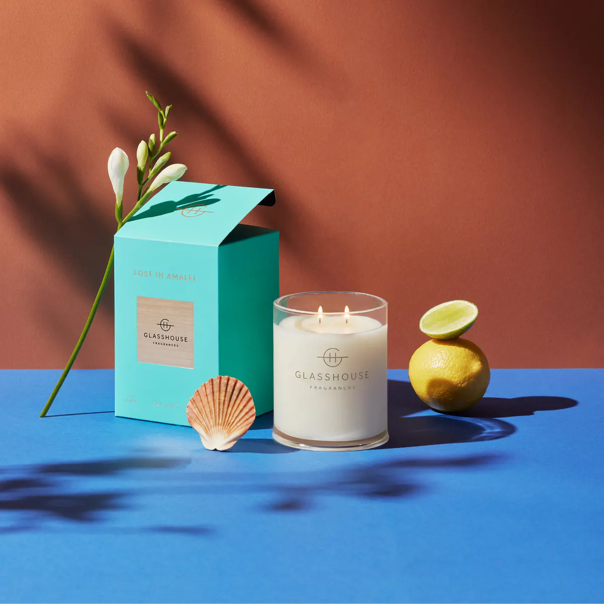 Glasshouse Fragrances LOST IN AMALFI Candle 380g, view 2