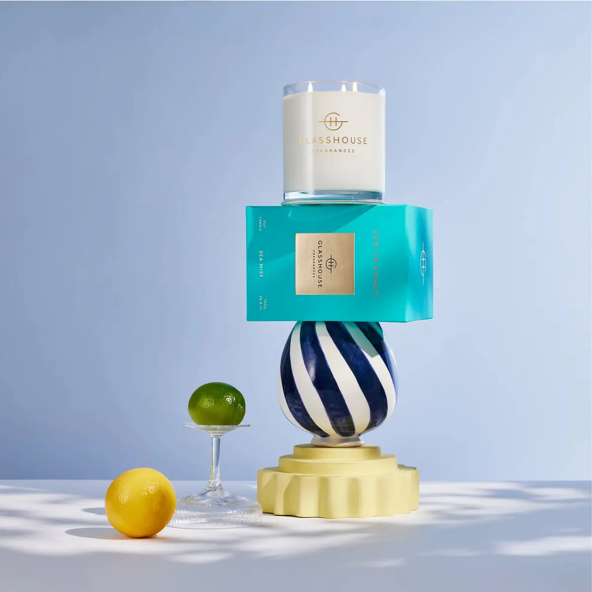 Glasshouse Fragrances LOST IN AMALFI Candle 760g, view 2