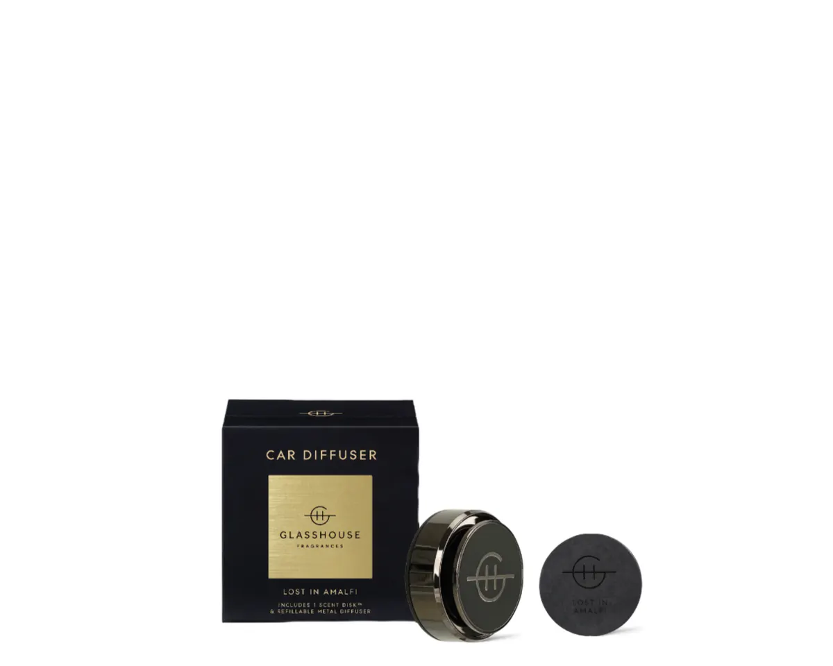 Glasshouse Fragrances LOST IN AMALFI Car Diffuser, view 4