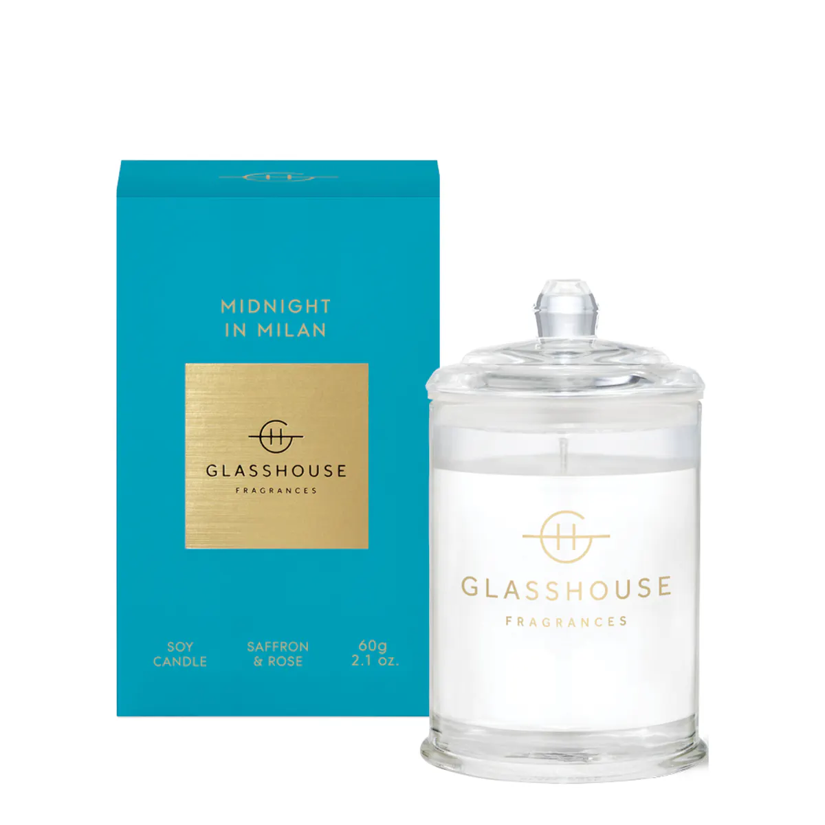 Glasshouse Fragrances MIDNIGHT IN MILAN Candle 60g