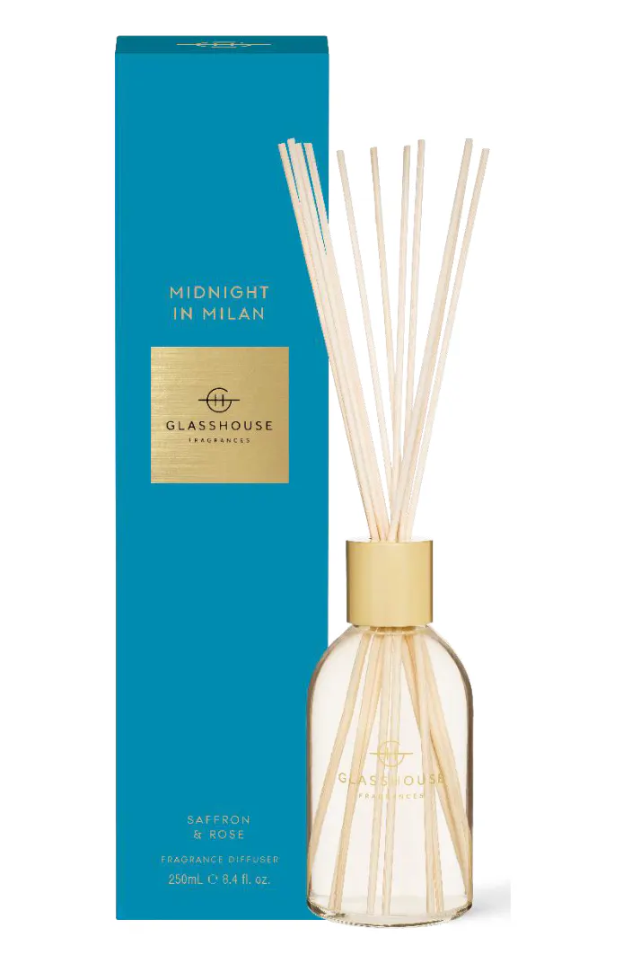 Glasshouse Fragrances MIDNIGHT IN MILAN Diffuser 250ml