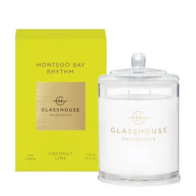 Glasshouse Fragrances MONTEGO BAY RHYTHM Candle 380g