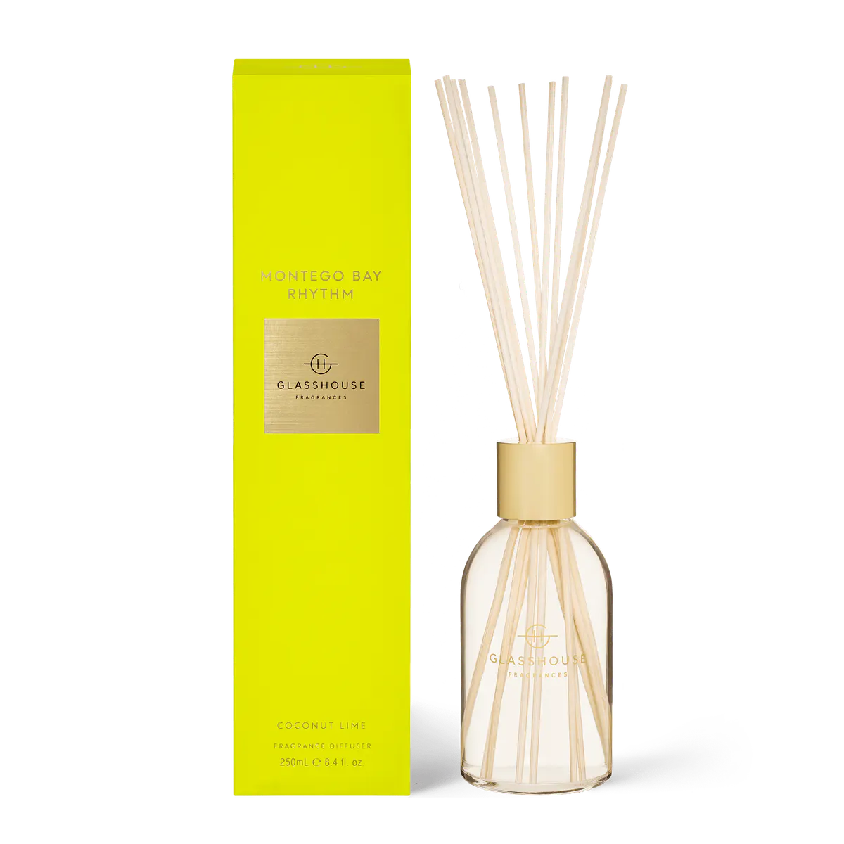 Glasshouse Fragrances MONTEGO BAY RHYTHM Diffuser 250ml