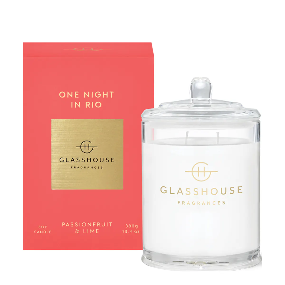 Glasshouse Fragrances ONE NIGHT IN RIO Candle 380g