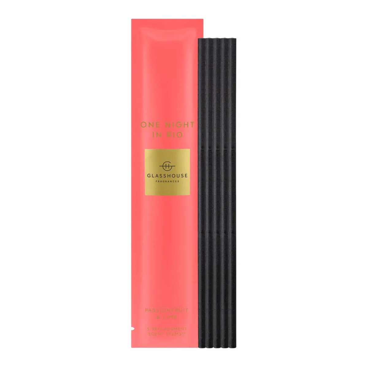 Glasshouse Fragrances ONE NIGHT IN RIO Replacement Scent Stems x5