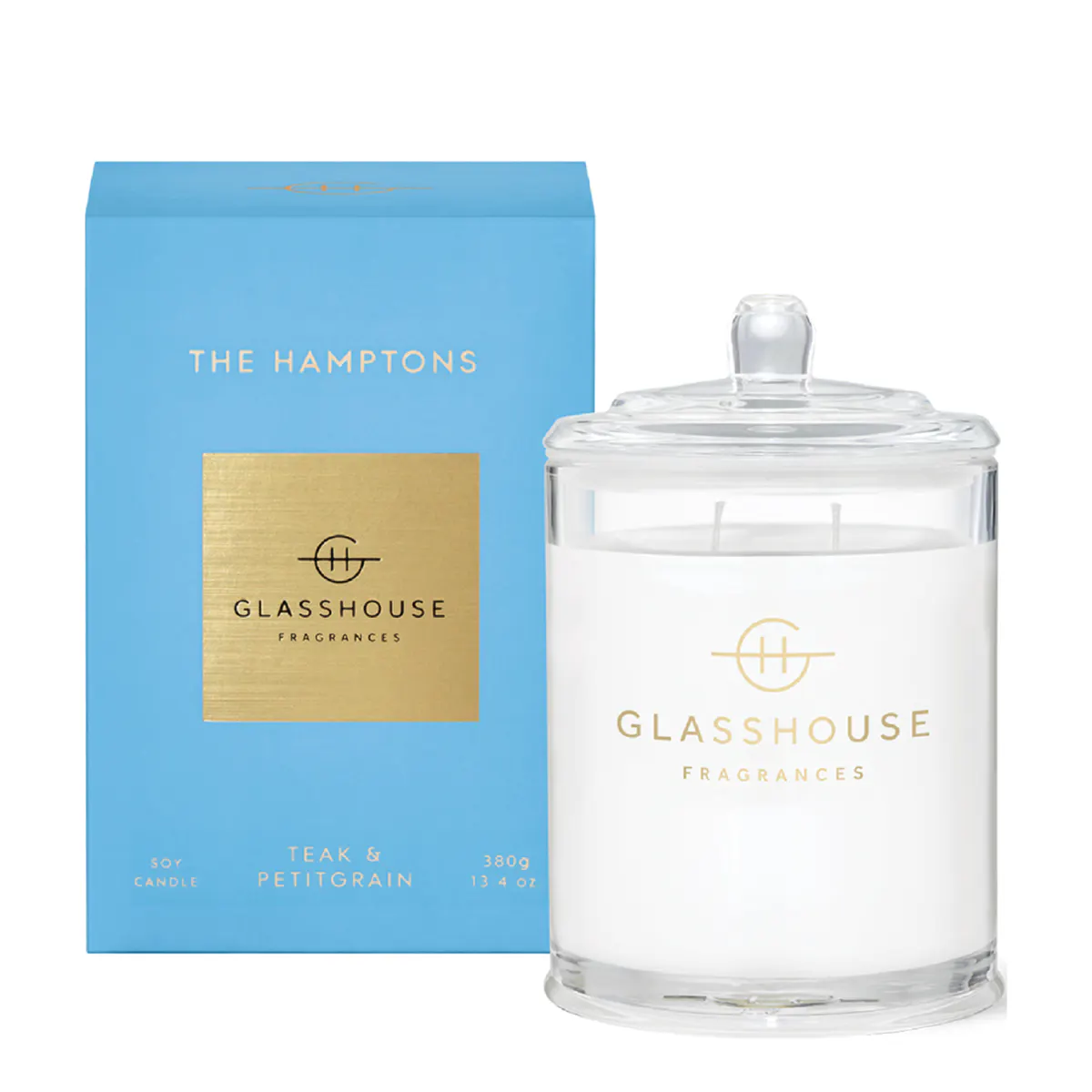 Glasshouse Fragrances THE HAMPTONS Candle 380g