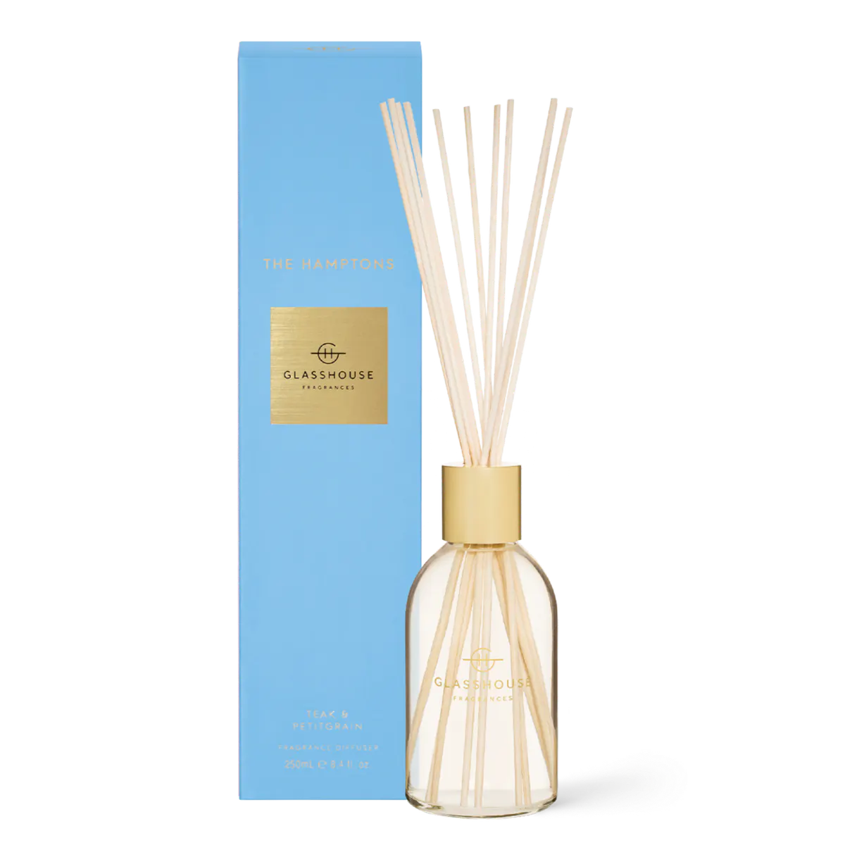 Glasshouse Fragrances THE HAMPTONS Diffuser 250ml