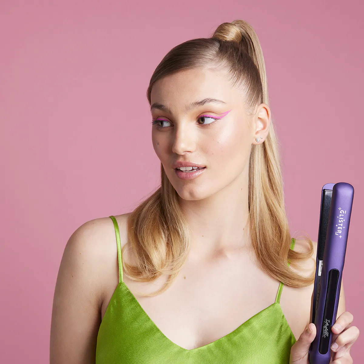 Glister Digital Flat Iron Ultra Violet 32mm, view 2