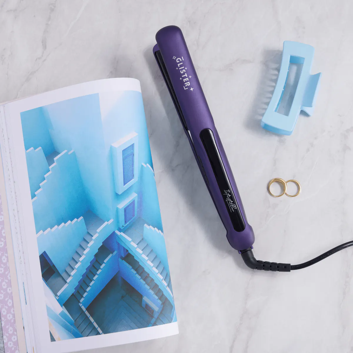 Glister Digital Flat Iron Ultra Violet 32mm, view 8