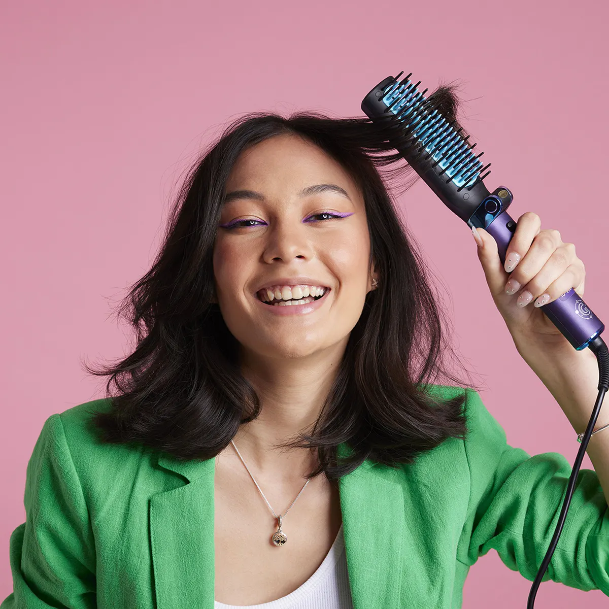 Glister Hot Smoothing Brush Ultra Violet, view 2
