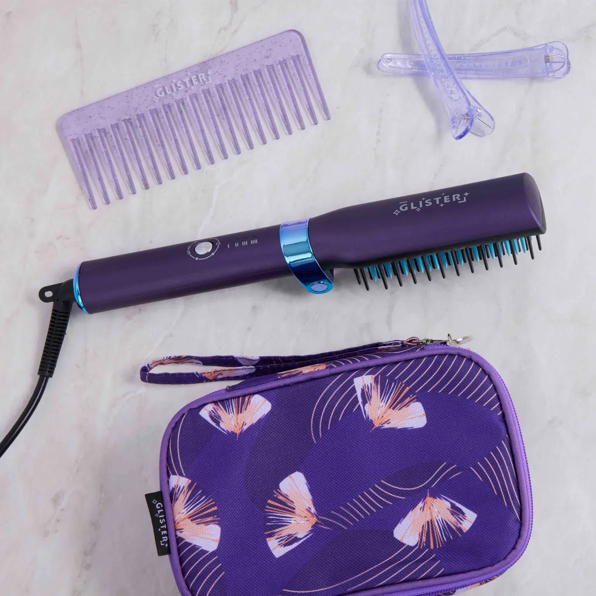 Glister Hot Smoothing Brush Ultra Violet, view 7