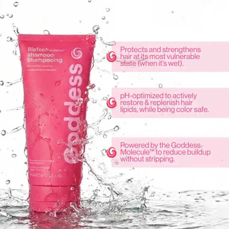 Goddess Maintenance Company BioTech Blowout Shampoo 240ml, view 3