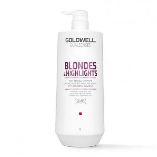 Goldwell Dualsenses Blondes and Highlights 1 Litre Shampoo and Conditioner Bundle, view 2