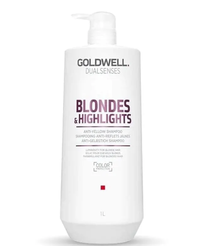 Goldwell Dualsenses Blondes and Highlights Big Bottle Trio Bundle, view 2