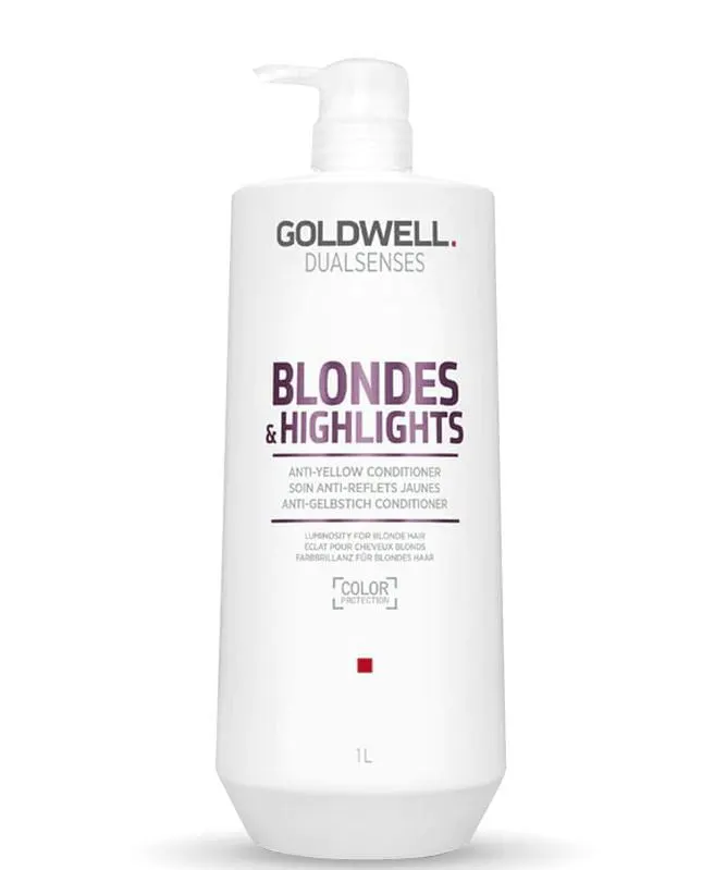 Goldwell Dualsenses Blondes and Highlights Big Bottle Trio Bundle, view 3