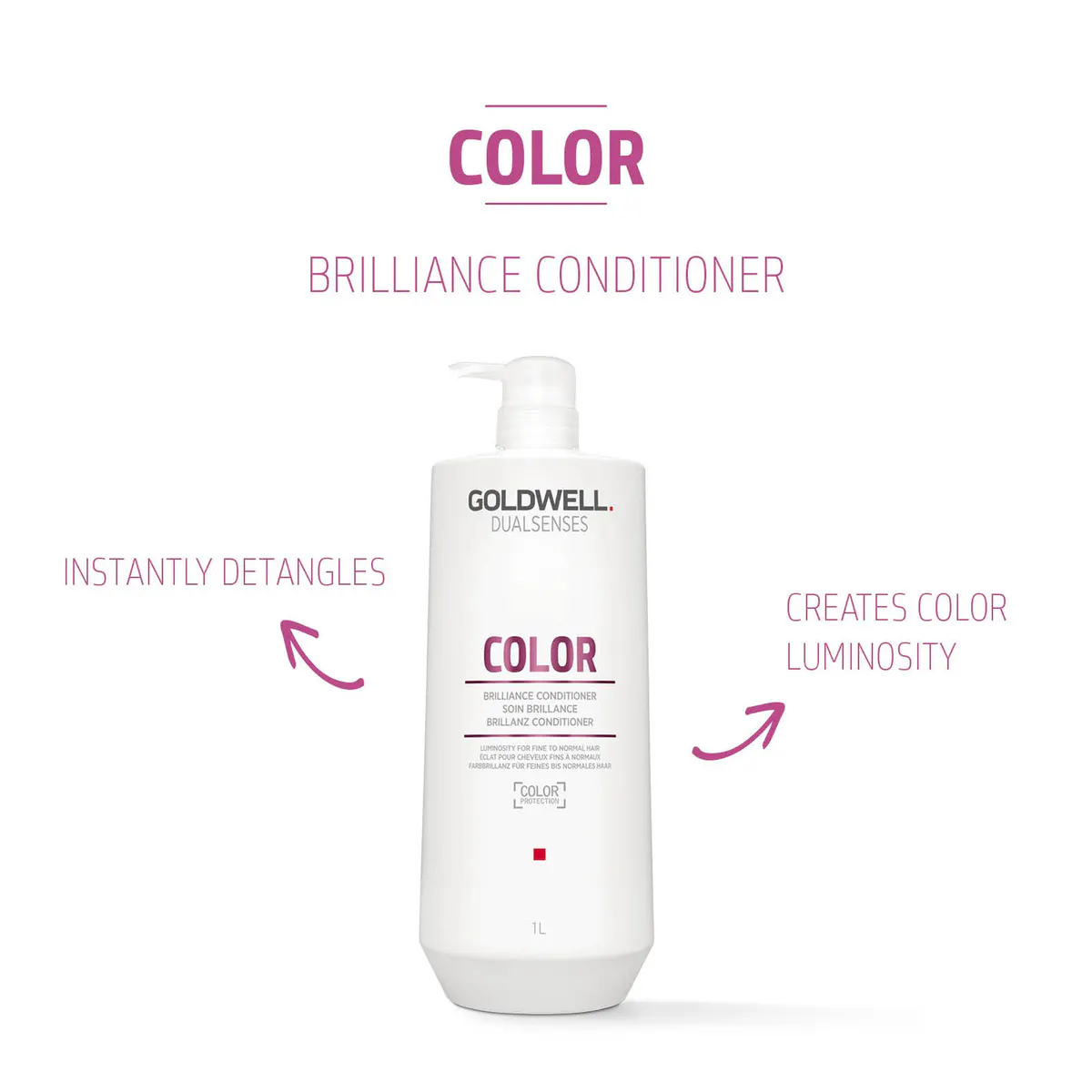 Goldwell Dualsenses Color Brilliance Conditioner 1000ml, view 3