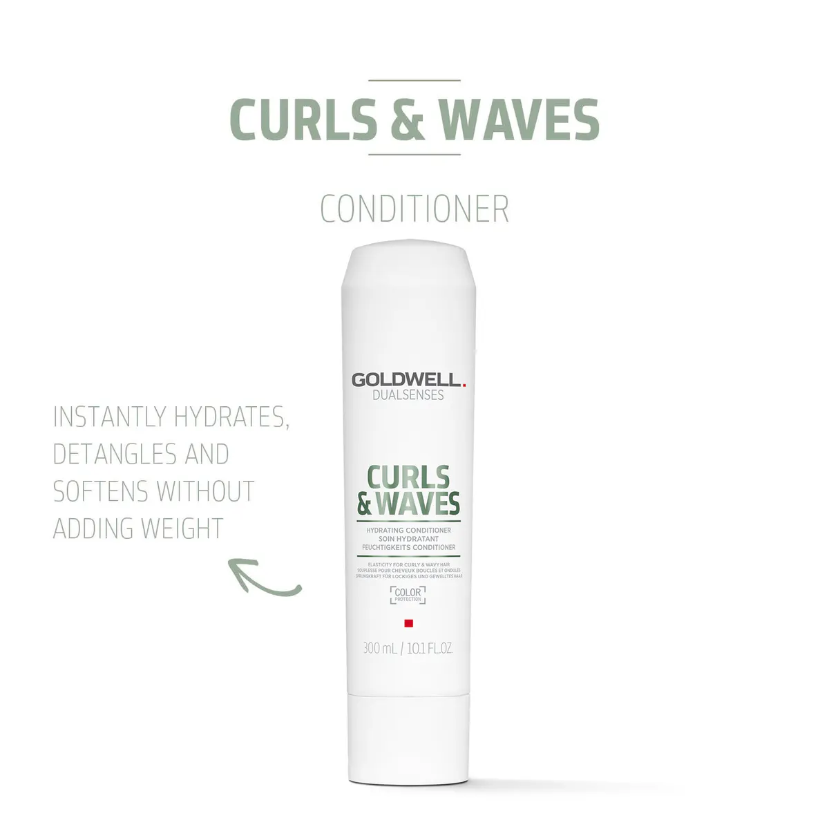 Goldwell Dualsenses Curls & Waves Hydrating Conditioner 300ml, view 3