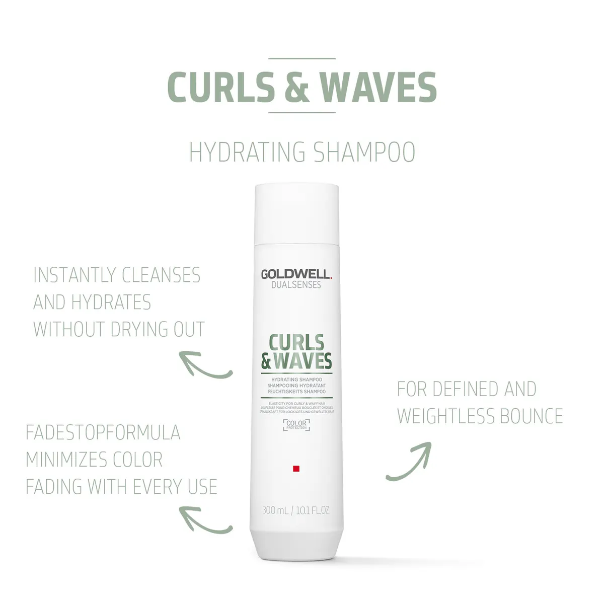 Goldwell Dualsenses Curls & Waves Hydrating Shampoo 300ml, view 3