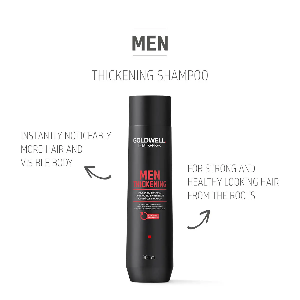 Goldwell Dualsenses Men Thickening Shampoo 300ml, view 2