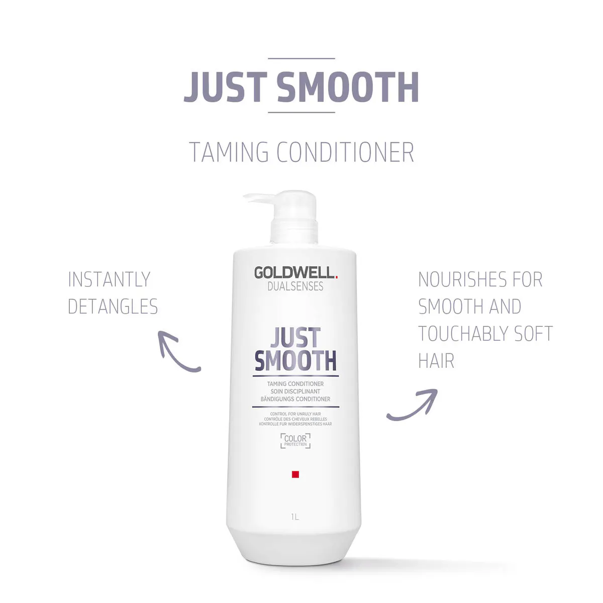 Goldwell Dualsenses Just Smooth Taming Conditioner 1000ml, view 5