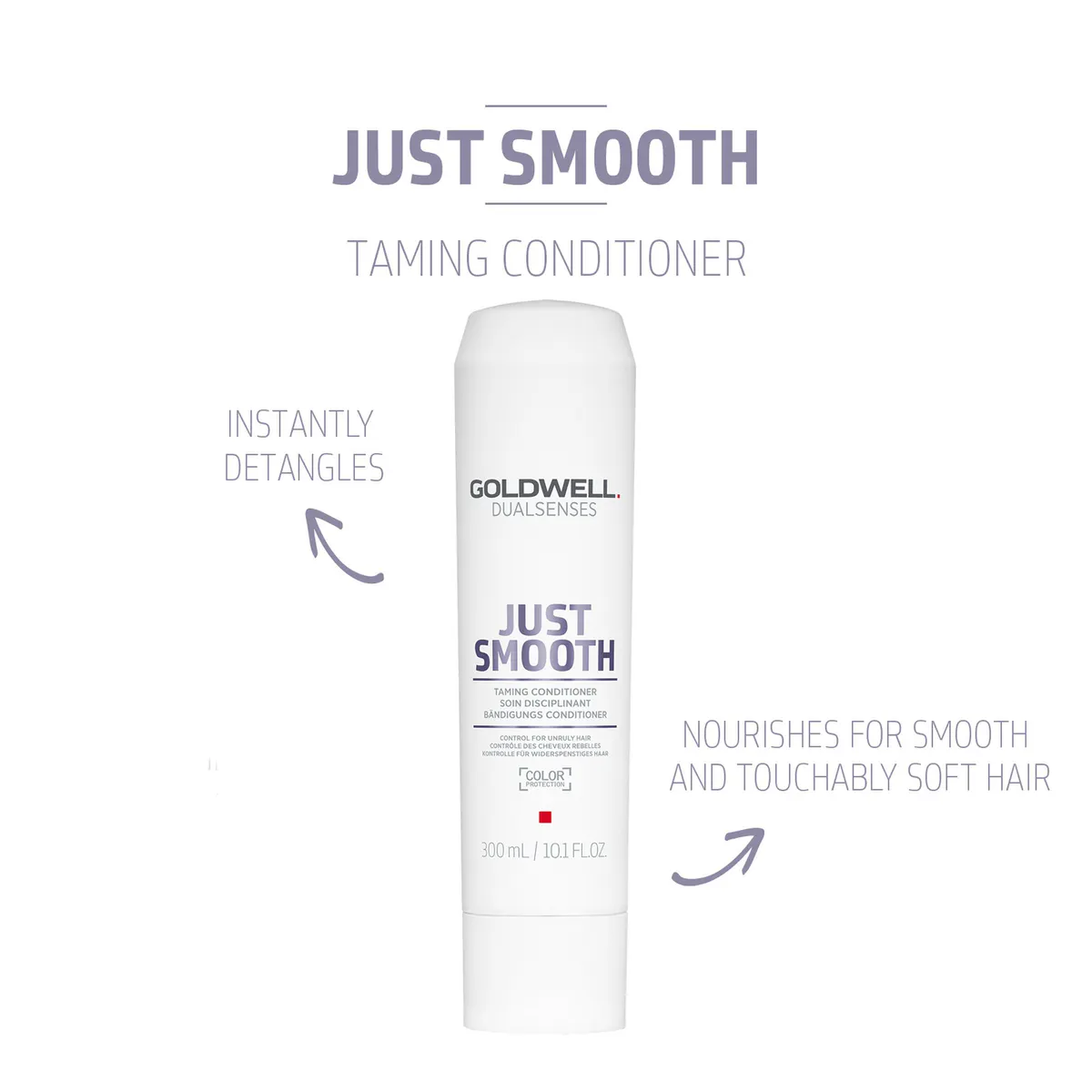 Goldwell Dualsenses Just Smooth Taming Conditioner 300ml, view 3