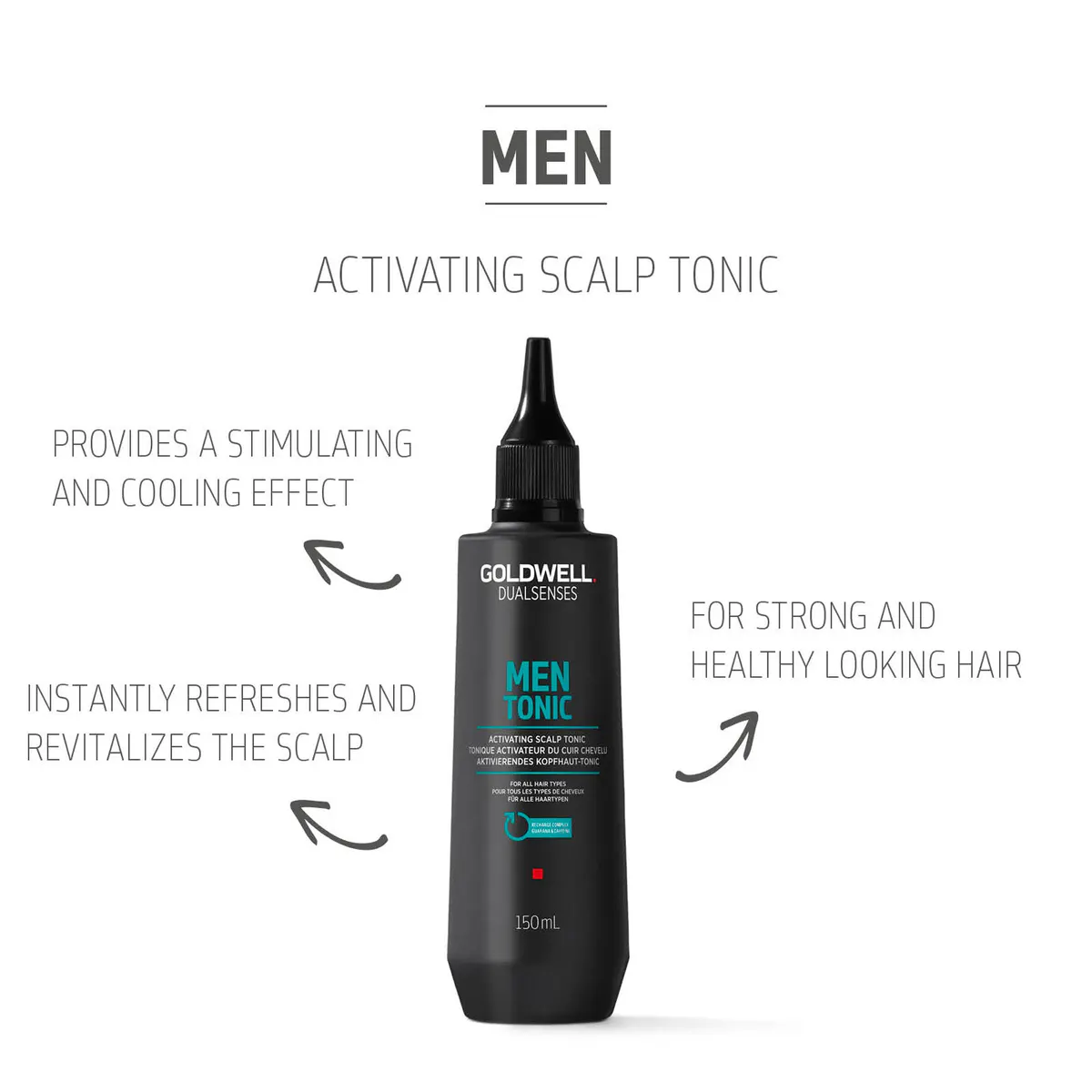 Goldwell Dualsenses Men Activating Scalp Tonic 150ml, view 3