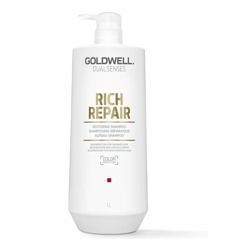 Goldwell Dualsenses Rich Repair Big Bottle Trio Bundle, view 6