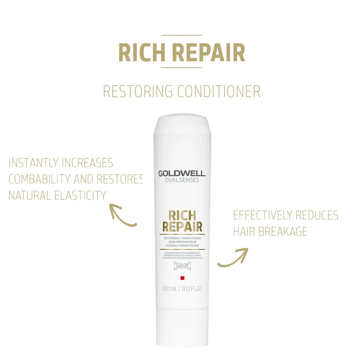 Goldwell Dualsenses Rich Repair Restoring Conditioner 300ml, view 3