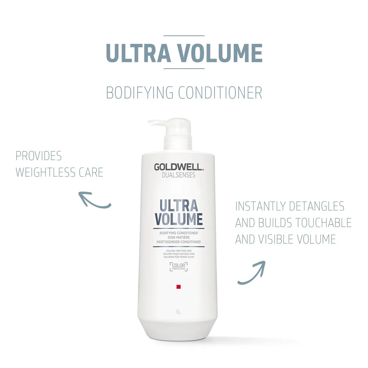 Goldwell Dualsenses Ultra Volume Bodifying Conditioner 1000ml, view 5