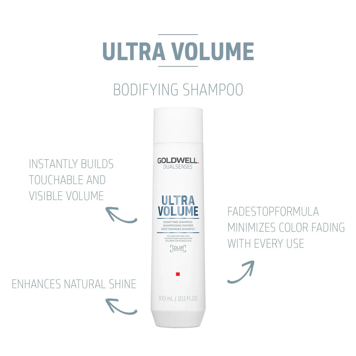 Goldwell Dualsenses Ultra Volume Bodifying Shampoo 300ml, view 3