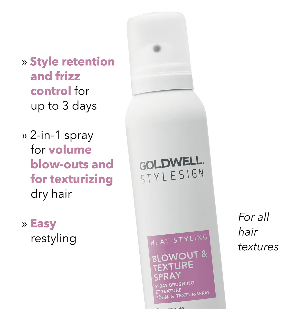Goldwell StyleSign Blowout & Texture Spray 200ml, view 3