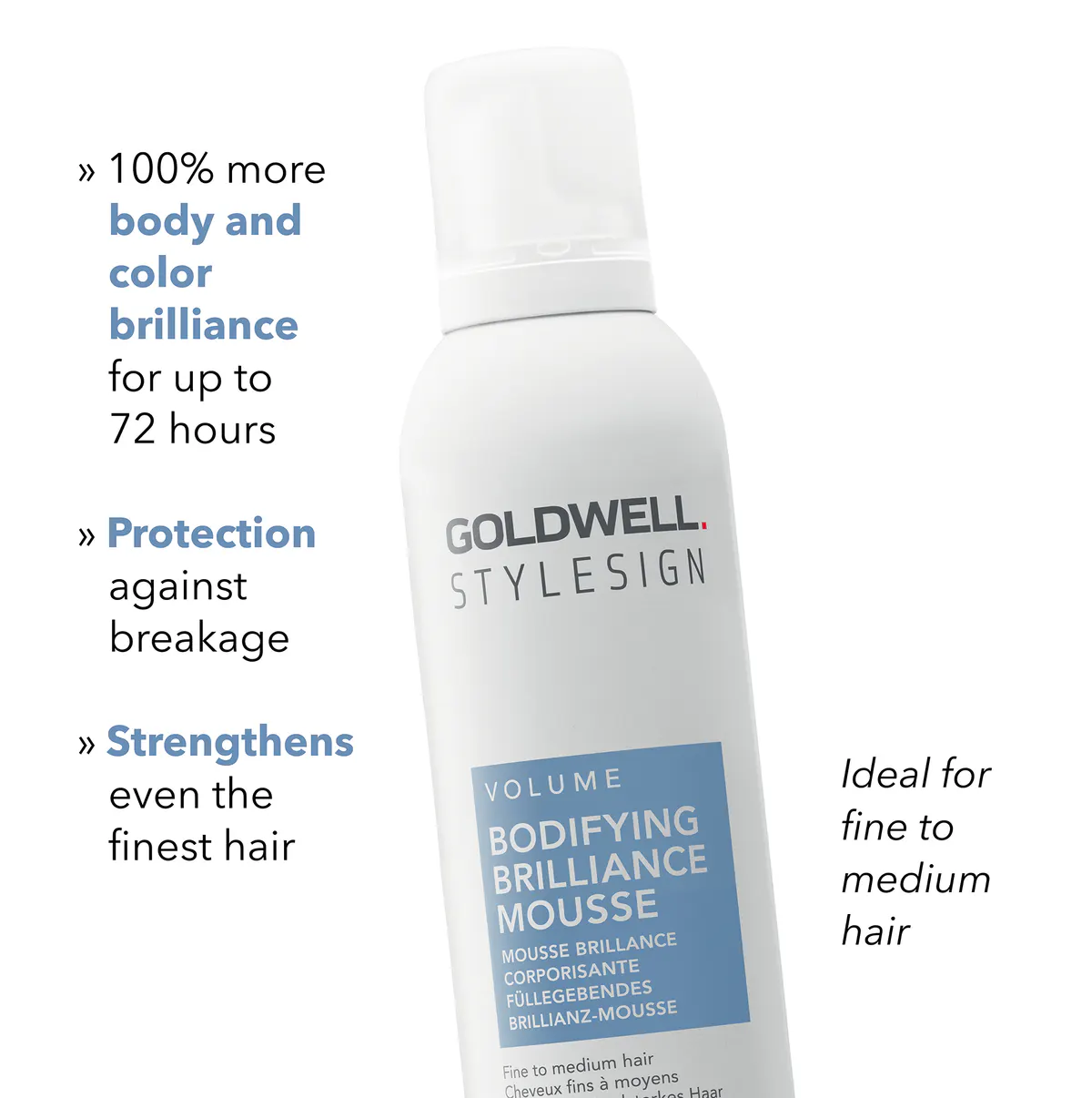 Goldwell StyleSign Bodifying Brilliance Mousse 300ml, view 3