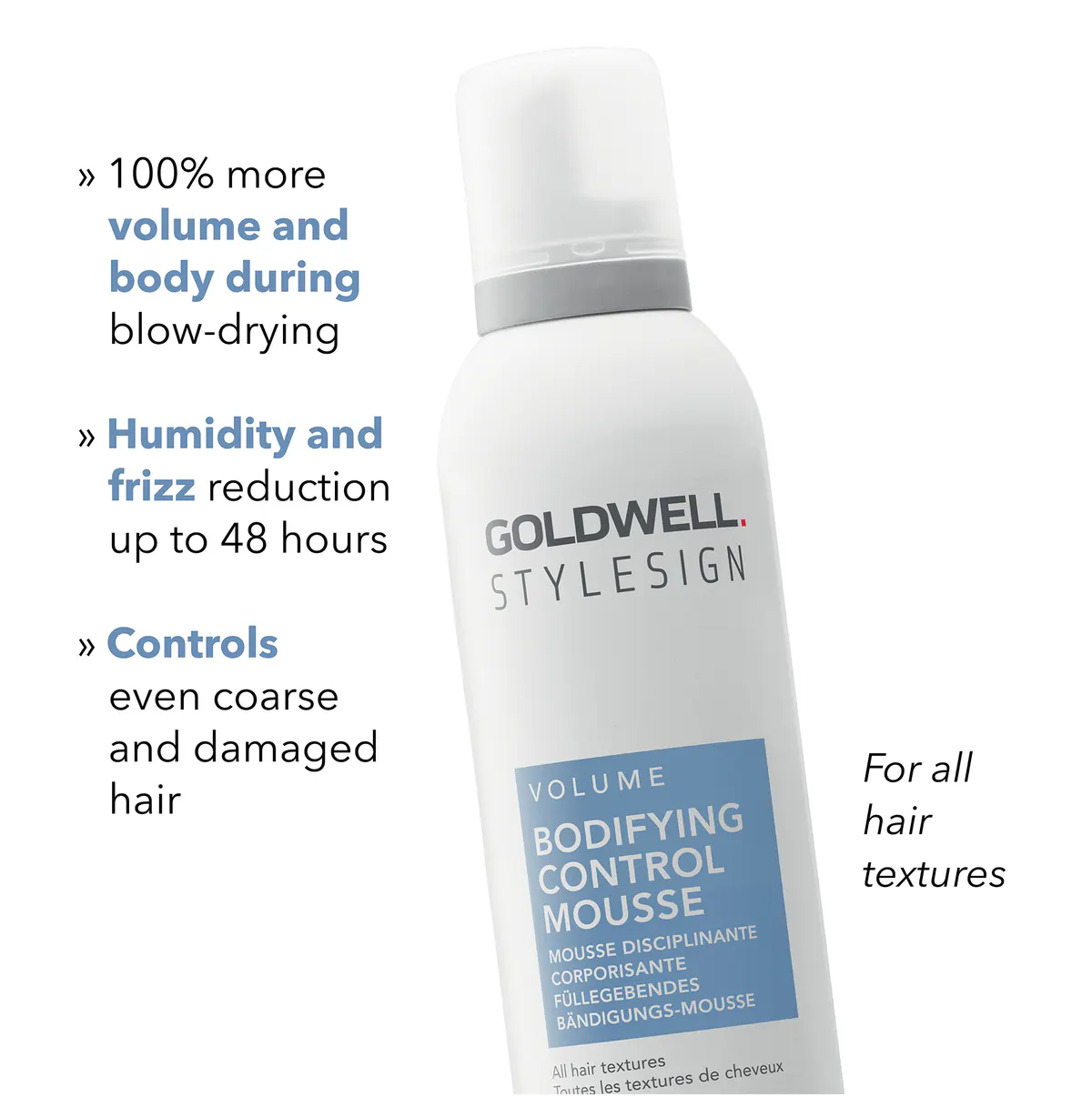Goldwell StyleSign Bodifying Control Mousse 300ml, view 3
